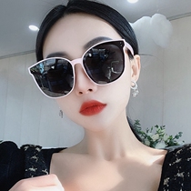 2021 net red new big frame round face polarized sunglasses female fashion classic Korean glasses tide big face sunglasses