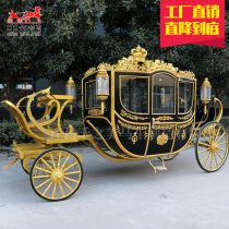 Upgraded version Luxury Eurostyle Royal Carriage Upscale Clubhouse Hotel Real Estate Wedding wedding Passenger wagons