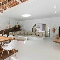 White self-leveling floor paint cement floor paint indoor home wear-resistant epoxy floor paint Hotel