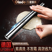 Stainless steel rolling pin household Stick Roller roller type bar noodle stick roll dumpling skin artifact dry stick stick stick not stick