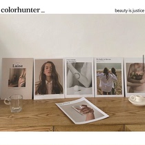 hunter Magazine Cover Series big card set for wall decoration photo photography props