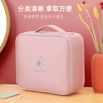 NICELAND Portable medical bag Travel medical first aid bag Home health bag Outdoor emergency fabric medical case