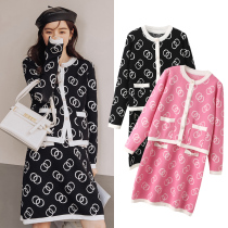 Miduli maternity winter suit autumn and winter Net red small fragrant wind jacket spring and autumn two-piece Winter little man