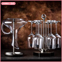 Red wine glass goblet set Household decanter Crystal glass wine glass European luxury high-end wine set