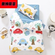 Olympic kindergarten quilt three-piece set into the park preparation supplies spring and summer cotton childrens bedding baby nap six sets