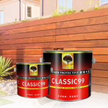 Anti-corrosion wood paint varnish wood paint wood wax oil Tung oil solid wood transparent color waterproof outdoor weather resistant anticorrosive wood paint