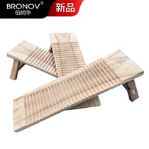 Add thick wood washboard with feet Large washboard sitting washboard camphor wood brush board can be customized