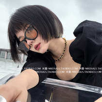 GM sunglasses womens summer mens sunglasses tide Huang xiaoming jennie the same glasses net red yellow lang2021 new