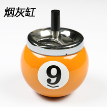 Billiard ashtray is suitable for the ball hall to be used to decorate custom billiards jewelry ball room supplies office ornaments