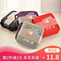 CD bag CD storage bag disc cover large capacity DVD box car disc bag 40 pieces car home shock bag