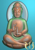 Guanyin Sit Guanyin Net Bottle Lotus Guanyin Finely Carved Figuratou Jade Sculpture