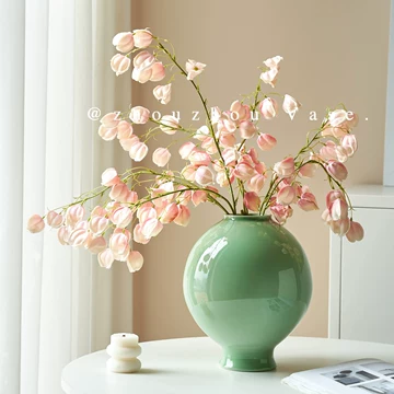 契阔天青釉陶瓷花瓶-契阔天青釉陶瓷花瓶促销价格、契阔天青釉陶瓷花瓶
