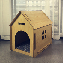 Pyrene Cat House Outdoor Wooden Kennel House Outdoor Kennel House Type Villa Cat Nest All Season Universal Pet Cat Litter