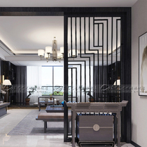 Hot selling art glass living room entrance background wall 3D three-dimensional sense partition screen into the household ceiling hair fortune pattern