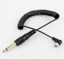 Synchronous flash lead pc to 6 35 cable flash trigger connecting cable room flash synchronous trigger line pc-6 35