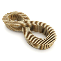 Wood art slice special-shaped seat shopping mall hotel model room art beauty Chen bench outdoor leisure landscape bench