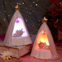Creative Gifts Annie Baby Angel Tent Night Light Atmosphere Lights Stalls Send Students Childrens Day Gifts