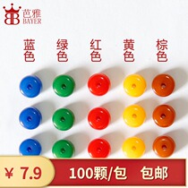 Q imitation beeswax resin spacer loose beads DIY handmade wenplay bracelet beadstick bucket bead accessories material