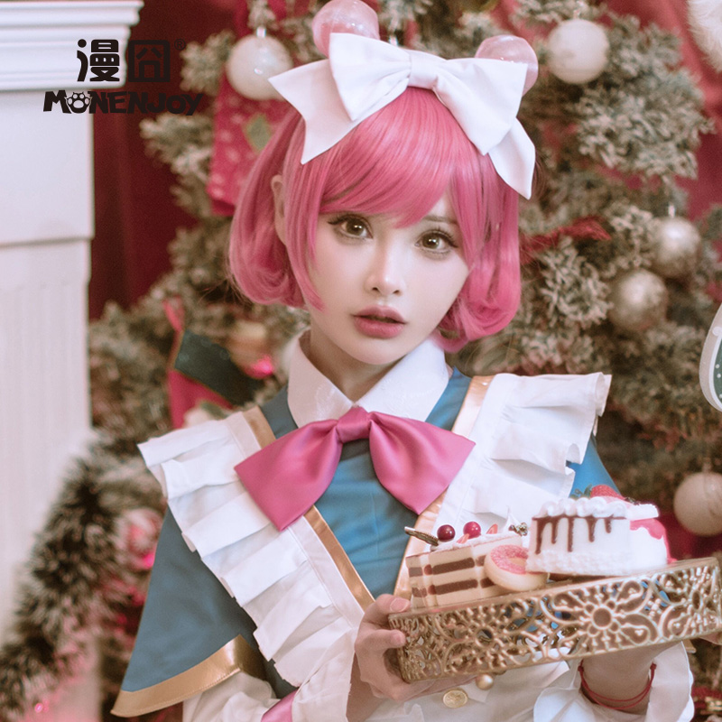 安妮咖啡甜心皮肤。漫囧假发98元太香了