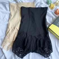 Ancient concubine 43402 small waist high waist waist waist hip plastic waist non-sense high-play slim pants lace safety pants