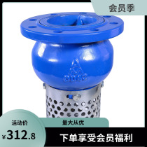 DN50-200 of Emero H42X-16Q 9499 Cast Iron Flange Bottom Valve