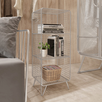 Floating Window Bookcase Iron Art Bookshelves Downhill Nets Red Clothing Store Small Set Objects Shelving Stainless Steel Colours