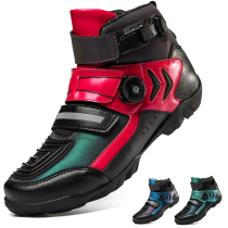 Winter high-top cycling shoes men's unlocked hard-soled mountain bike sneakers casual non-locked road cycling shoes women