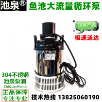 Japan Chiquan Fish Pond Water Pump Stainless Steel Large Flow Circulation Pump Waterscape Rockery Submersible Pump Koi Pond Pump Pump