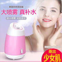 Facial steamer beauty instrument facial Nano spray hydrating instrument steamer open pores steam hot spray fruit and vegetable household