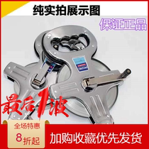 Steel frame ruler Portable steel tape measure Steel ruler Construction engineering measurement tape measure 30 meters 50 meters 100 meters ground-inserted tape measure