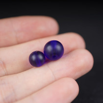 8-10mm blue glass bead features wen play hand string with beads loose beads top beads waist bead accessories