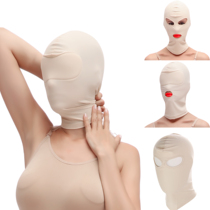 Smash toy restraint headgear elastic cloth hood suffocation mask role-playing headgear alternative master and servant torture