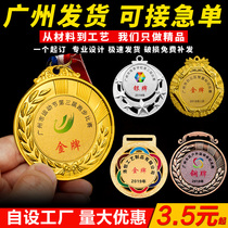 Medal Customization Excellent Staff Children's Games Football Basketball Crystal Trophy Kindergarten Listing Creativity