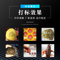 Watermelon laser marking fruit fresh crab engraving machine carbon dioxide laser printing machine