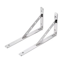 Thickened stainless steel triangle bracket load-bearing wall pallet wall rack tripod partition support bracket