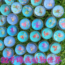  No 32 mixed elastic ball one-dollar twist egg machine Elastic ball Jump ball Smiley face pinball Baseball luminous ball