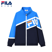  FILA × STAPLE FILA childrens clothing childrens jacket Large and small boys and boys stand-up collar fashion sunscreen clothes top trend