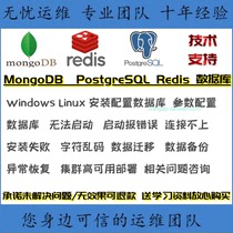 mongodb redis postgresql postgis neo4j database installation recovery migration support