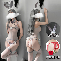 Christmas lingerie passion bed sexy night glamour maid uniform seduction bunny girl suit sleeping clothes