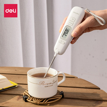 The right-hand food thermometer kitchen is baked with a foldable portable milking warm water temperature oil temperature high precision probe