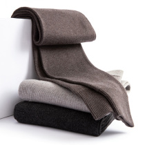 Warm Pants Men's Knitted Bottom Casual Pants 2021 Winter Thick Slim Fit Bunch Mid Waist Wool Long Pants