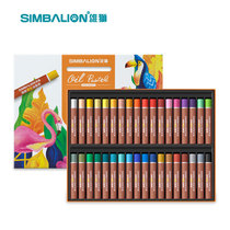 Lion oil pastel 36 color heavy color oil painting stick 24 color heavy color oil painting stick color pen oil color pen oil color pen art painting color crayon painting color crayon Childrens Garden Primary School students beginner hand painted brush set