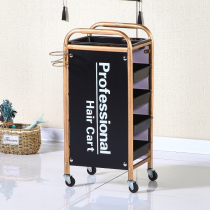 Hair salon hairdressing tool car barber shop perm dyeing scissors special small bar car beauty trolley multifunctional storage rack