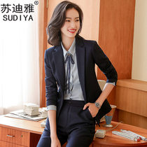 High-end suit suit ladies suit dress College student temperament Business interview dress overalls white-collar workers