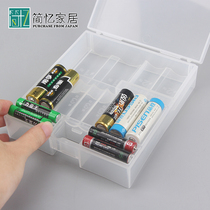 Japan imported battery storage box No. 12357 battery finishing box protection anti-battery box short circuit storage box