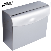Toilet tissue box toilet straw paper box toilet paper towel holder carton punching toilet paper wall-mounted non-punching