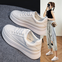 MAROLIO A and Sa~eye-catching and wild white shoes womens summer thin thick-soled increased casual board shoes