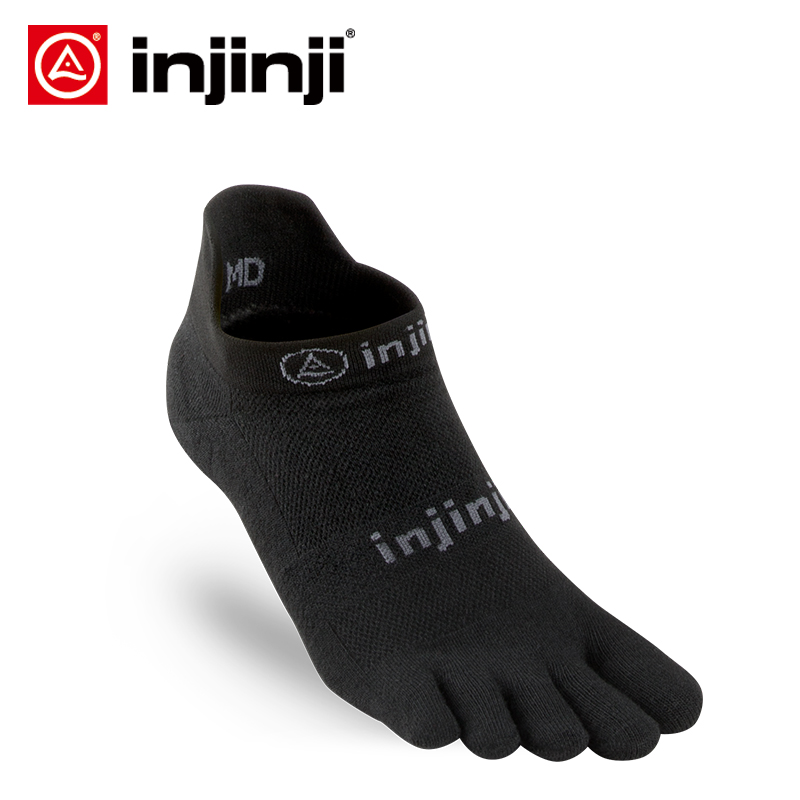 Injinji Five-fingered Socks Short Tube Thin Running Socks Waterproof Bubble Sports COOLMAX Sweat Absorbing Fast-drying Spring and Summer Socks