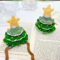 Christmas pet hats cat knitting winter special dog birthday headdress adorable scarf collar