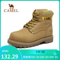 Camel Outdoor Shoes 2021 Fall New Fashion Casual Outdoor Warm High Help Tooling Boots Shoes Women Shoes